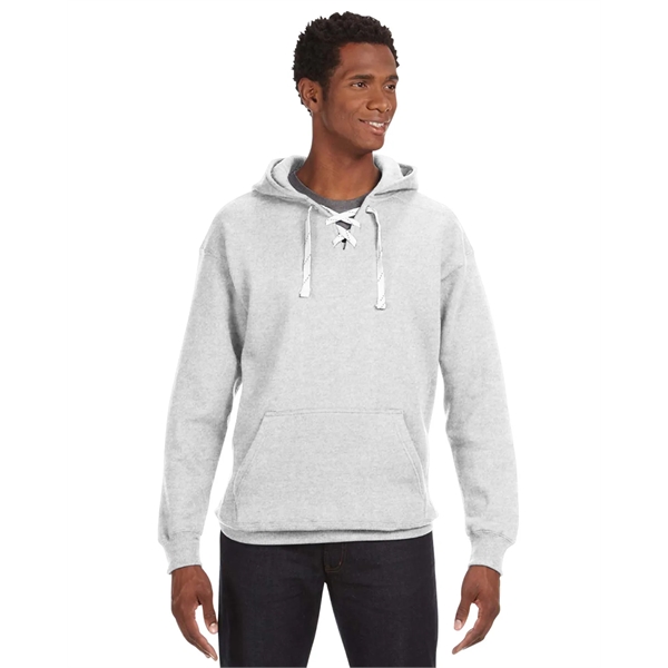 J America Adult Sport Lace Hooded Sweatshirt - J America Adult Sport Lace Hooded Sweatshirt - Image 59 of 68