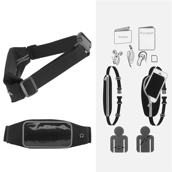 Fanny Pack Running Phone Holder For Fitness - Fanny Pack Running Phone Holder For Fitness - Image 3 of 4