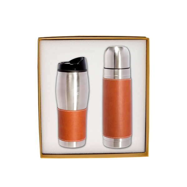 Leeman Tuscany™ Thermal Bottle And Tumbler Gift Set - Leeman Tuscany™ Thermal Bottle And Tumbler Gift Set - Image 1 of 5