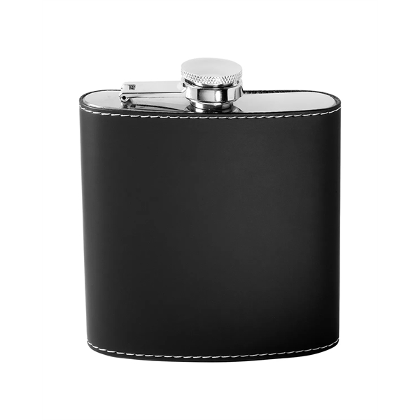Leeman 6oz Tuscany™ Stainless Steel Flask - Leeman 6oz Tuscany™ Stainless Steel Flask - Image 1 of 1