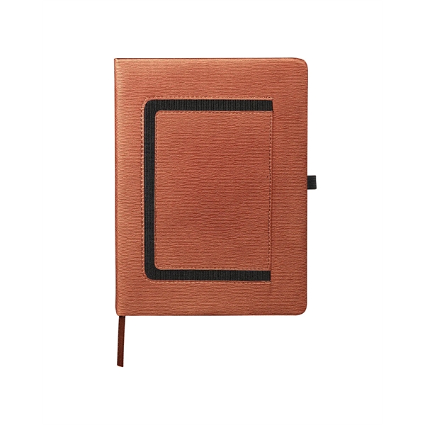 Leeman Roma Journal With Horizontal Phone Pocket 7.5" X 9... - Leeman Roma Journal With Horizontal Phone Pocket 7.5" X 9... - Image 1 of 16