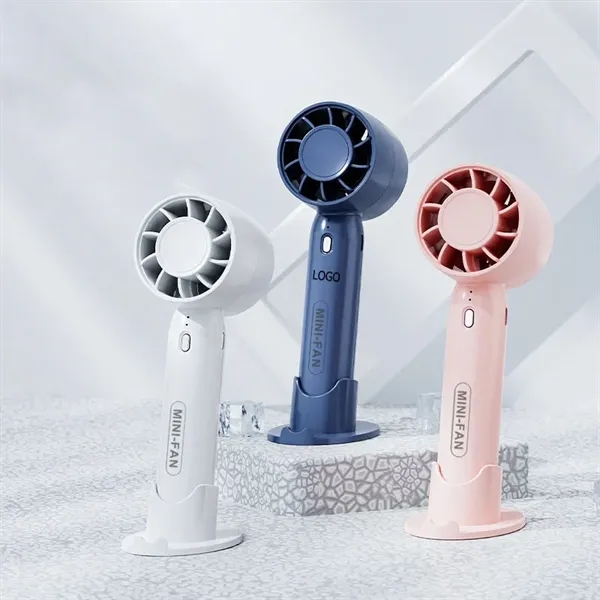 Portable USB Desktop Rechargeable Silent Fan - Portable USB Desktop Rechargeable Silent Fan - Image 2 of 4