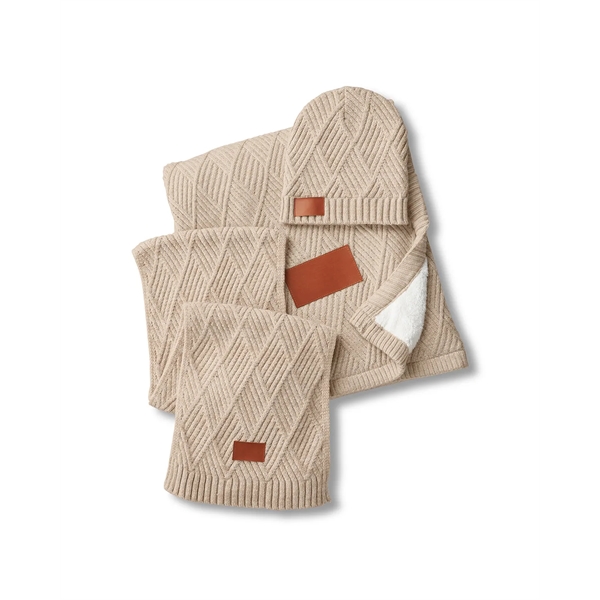 Leeman Trellis Knit Gift Set - Leeman Trellis Knit Gift Set - Image 8 of 11