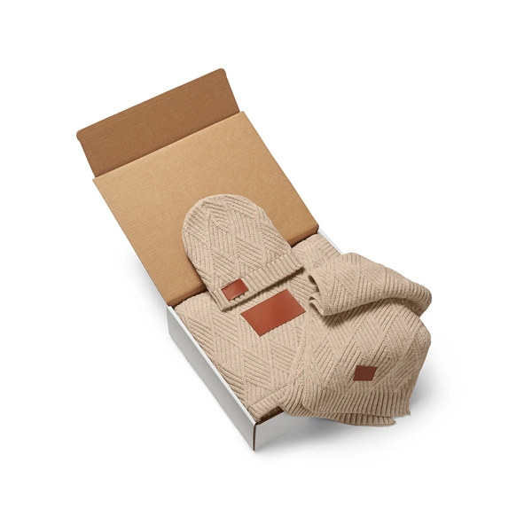 Leeman Trellis Knit Gift Set - Leeman Trellis Knit Gift Set - Image 10 of 11