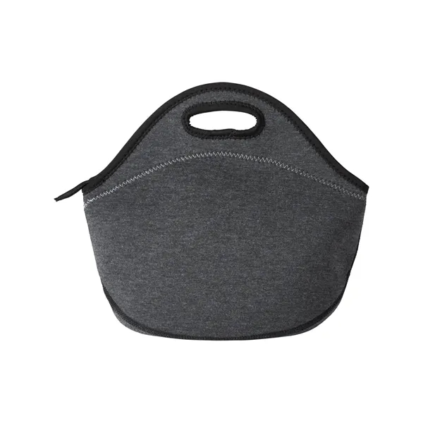 Heathered Neoprene Lunch Cooler Tote Bag - Heathered Neoprene Lunch Cooler Tote Bag - Image 2 of 5