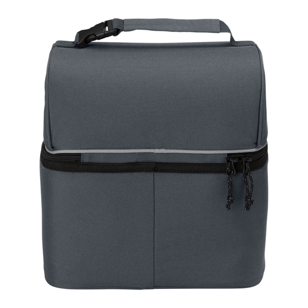 Harriton ClimaBloc™ 8-Can Lunch Cooler Bag - Harriton ClimaBloc™ 8-Can Lunch Cooler Bag - Image 10 of 14