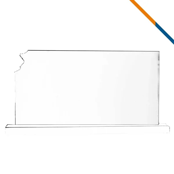 Ficney Kansas Crystal Award - Ficney Kansas Crystal Award - Image 3 of 3