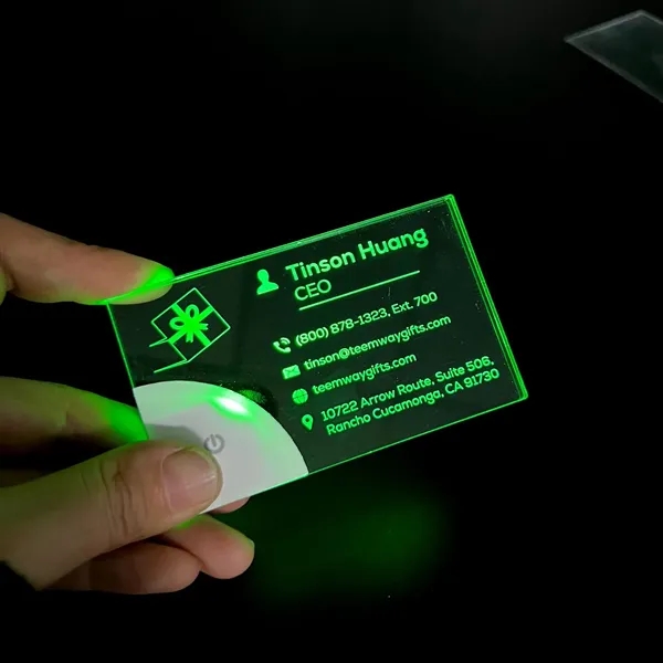 LED Acrylic Business Card - LED Acrylic Business Card - Image 0 of 6