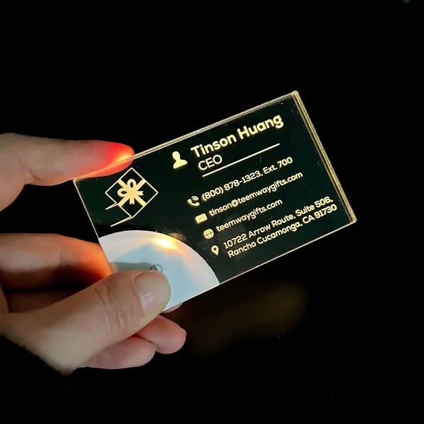 LED Acrylic Business Card - LED Acrylic Business Card - Image 1 of 6