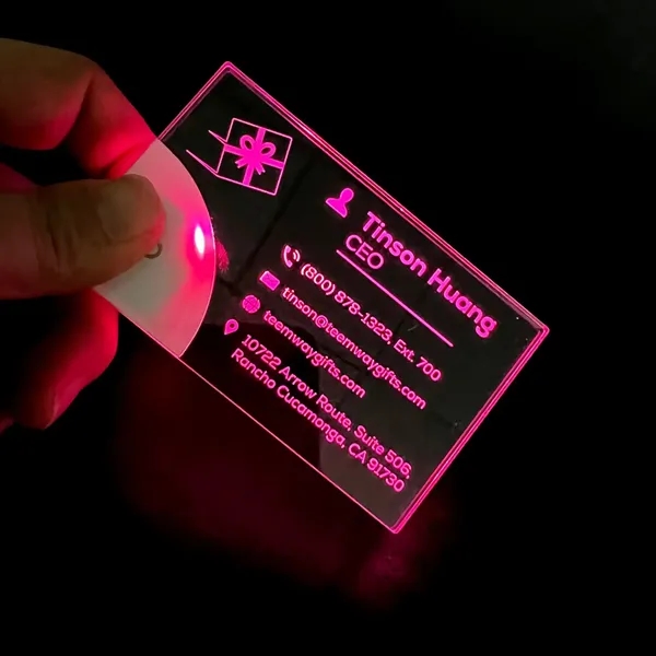 LED Acrylic Business Card - LED Acrylic Business Card - Image 5 of 6
