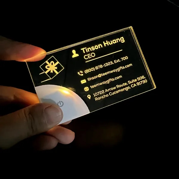 LED Acrylic Business Card - LED Acrylic Business Card - Image 6 of 6