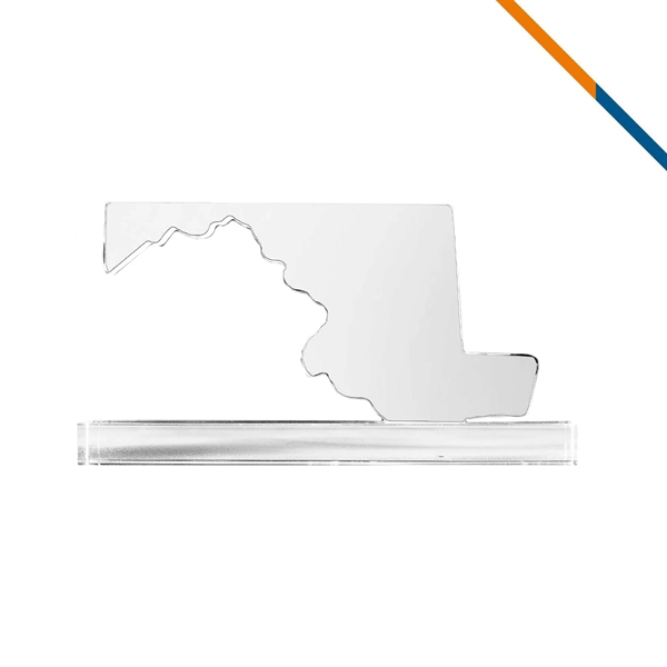 Cajus Maryland Crystal Award - Cajus Maryland Crystal Award - Image 3 of 3