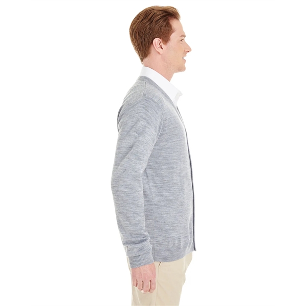 Harriton Men's Pilbloc™ V-Neck Button Cardigan Sweater - Harriton Men's Pilbloc™ V-Neck Button Cardigan Sweater - Image 18 of 33