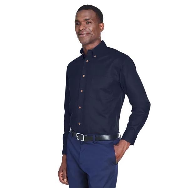 Harriton Men's Easy Blend™ Long-Sleeve Twill Shirt with S... - Harriton Men's Easy Blend™ Long-Sleeve Twill Shirt with S... - Image 99 of 135