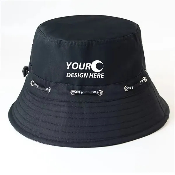 Bucket Hat With Drawstring - Bucket Hat With Drawstring - Image 0 of 1