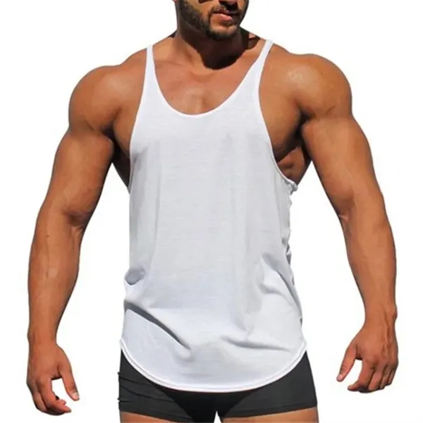 Men's Gym Tank Tops - Men's Gym Tank Tops - Image 6 of 8