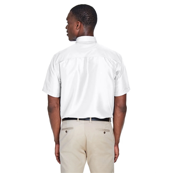 Harriton Men's Key West Short-Sleeve Performance Staff Shirt - Harriton Men's Key West Short-Sleeve Performance Staff Shirt - Image 21 of 54