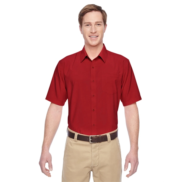 Harriton Men's Paradise Short-Sleeve Performance Shirt - Harriton Men's Paradise Short-Sleeve Performance Shirt - Image 4 of 15