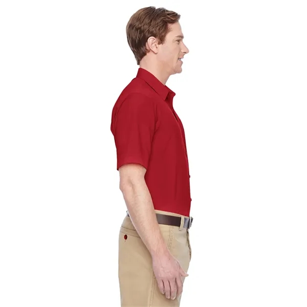Harriton Men's Paradise Short-Sleeve Performance Shirt - Harriton Men's Paradise Short-Sleeve Performance Shirt - Image 6 of 15