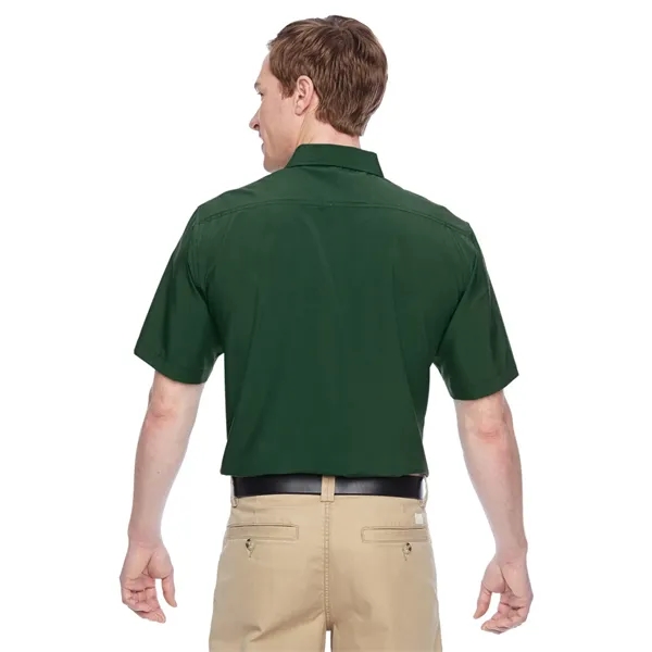 Harriton Men's Paradise Short-Sleeve Performance Shirt - Harriton Men's Paradise Short-Sleeve Performance Shirt - Image 9 of 15