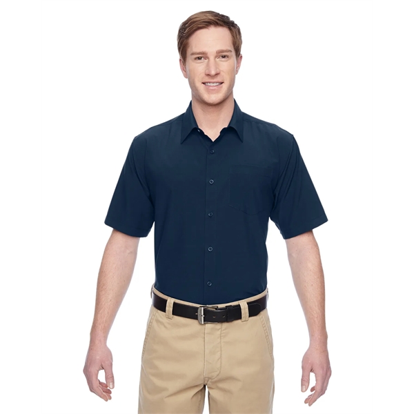 Harriton Men's Paradise Short-Sleeve Performance Shirt - Harriton Men's Paradise Short-Sleeve Performance Shirt - Image 12 of 15