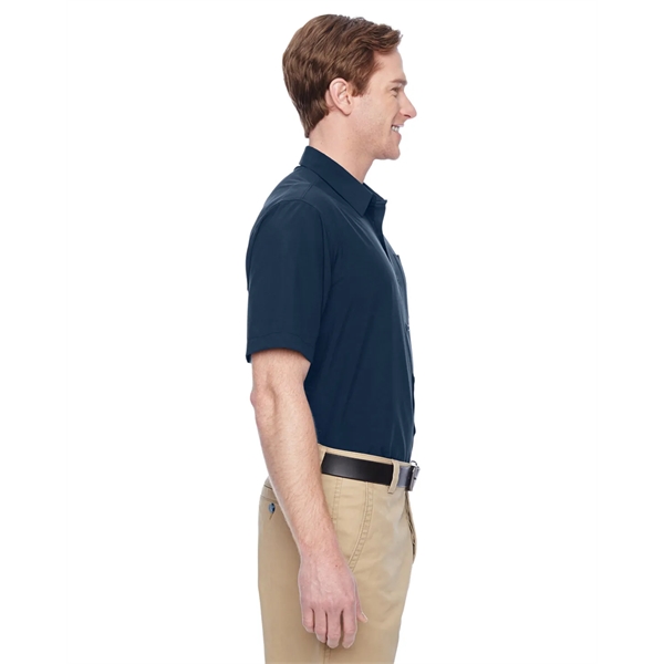 Harriton Men's Paradise Short-Sleeve Performance Shirt - Harriton Men's Paradise Short-Sleeve Performance Shirt - Image 14 of 15