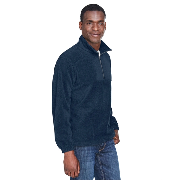 Harriton Adult Quarter-Zip Fleece Pullover - Harriton Adult Quarter-Zip Fleece Pullover - Image 24 of 47