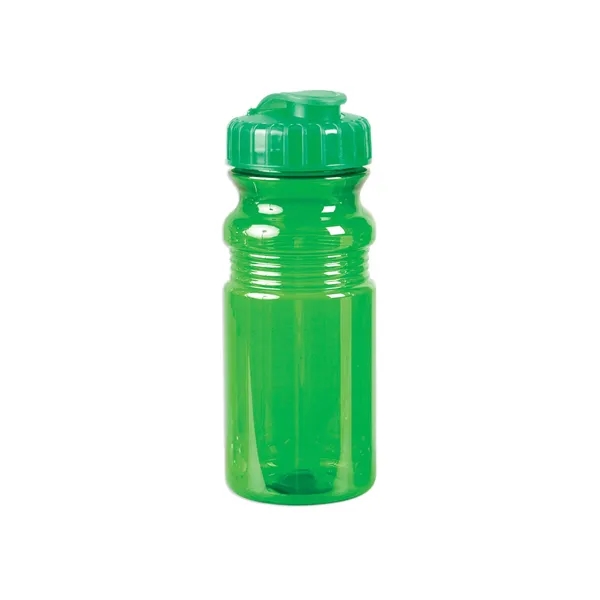 Prime Line USA Made 20oz Translucent Sport Water Bottle W... - Prime Line USA Made 20oz Translucent Sport Water Bottle W... - Image 4 of 9