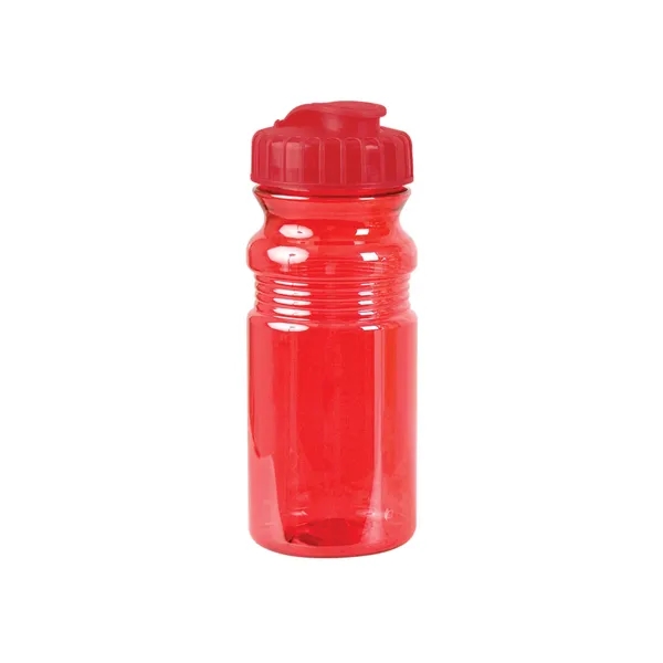 Prime Line USA Made 20oz Translucent Sport Water Bottle W... - Prime Line USA Made 20oz Translucent Sport Water Bottle W... - Image 1 of 9