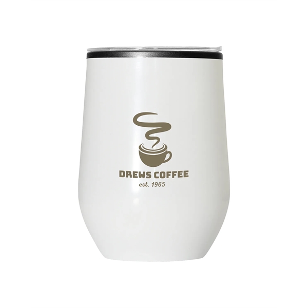 Prime Line 12oz Budget Stemless Wine Tumbler With Lid - Prime Line 12oz Budget Stemless Wine Tumbler With Lid - Image 2 of 9