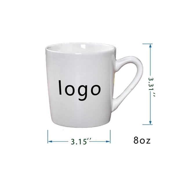 8oz Blank Solid Color Ceramic Mug - 8oz Blank Solid Color Ceramic Mug - Image 1 of 1