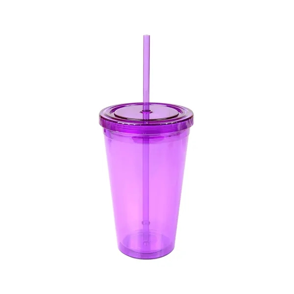 Prime Line 16oz Double Wall Cool Acrylic Tumbler - Prime Line 16oz Double Wall Cool Acrylic Tumbler - Image 1 of 6