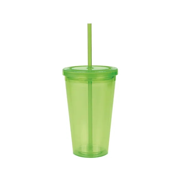 Prime Line 16oz Double Wall Cool Acrylic Tumbler - Prime Line 16oz Double Wall Cool Acrylic Tumbler - Image 4 of 6