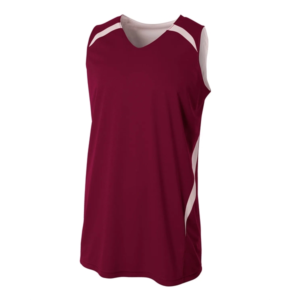 A4 Adult Performance Double Reversible Basketball Jersey - A4 Adult Performance Double Reversible Basketball Jersey - Image 11 of 18