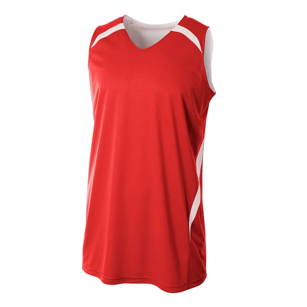 A4 Adult Performance Double Reversible Basketball Jersey - A4 Adult Performance Double Reversible Basketball Jersey - Image 15 of 18