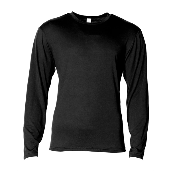 A4 Men's Softek Long-Sleeve T-Shirt - A4 Men's Softek Long-Sleeve T-Shirt - Image 6 of 61