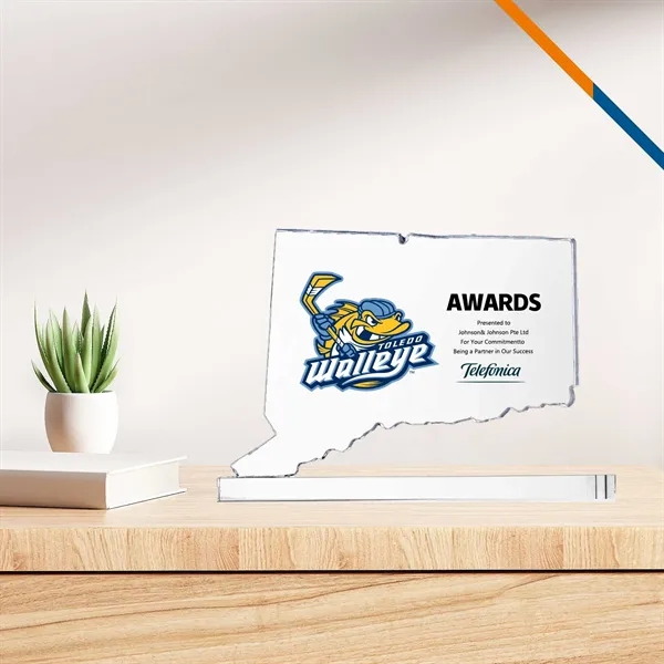 Fyann Connecticut Crystal Award - Fyann Connecticut Crystal Award - Image 1 of 3