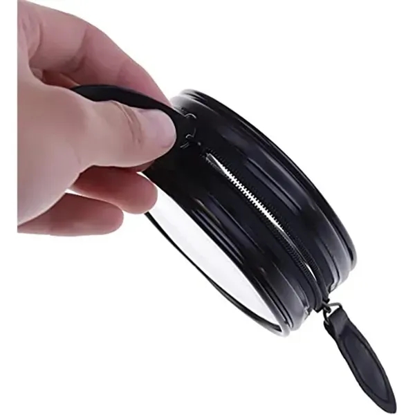 Clear Round Makeup Bag - Clear Round Makeup Bag - Image 2 of 3
