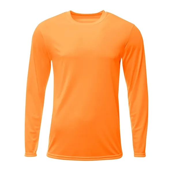A4 Men's Sprint Long Sleeve T-Shirt - A4 Men's Sprint Long Sleeve T-Shirt - Image 49 of 62