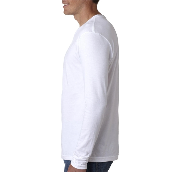 Next Level Apparel Men's Cotton Long-Sleeve Crew - Next Level Apparel Men's Cotton Long-Sleeve Crew - Image 33 of 87