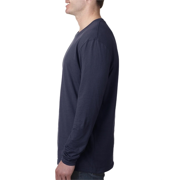 Next Level Apparel Men's Cotton Long-Sleeve Crew - Next Level Apparel Men's Cotton Long-Sleeve Crew - Image 68 of 87