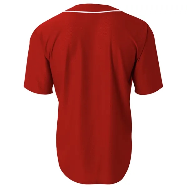 A4 Short Sleeve Full Button Baseball Top - A4 Short Sleeve Full Button Baseball Top - Image 63 of 68