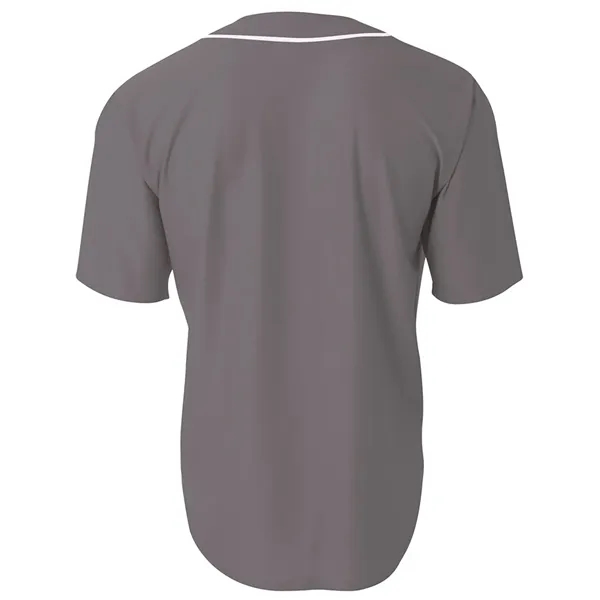 A4 Short Sleeve Full Button Baseball Top - A4 Short Sleeve Full Button Baseball Top - Image 65 of 68