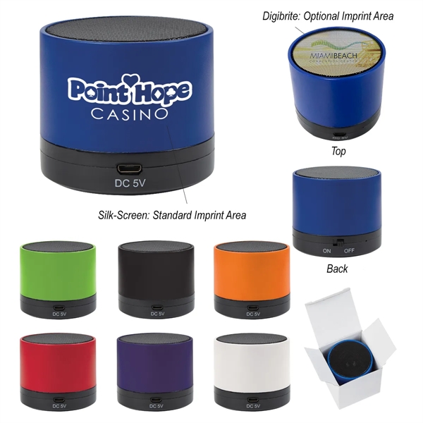 Wireless Mini Cylinder Speaker - Wireless Mini Cylinder Speaker - Image 0 of 28