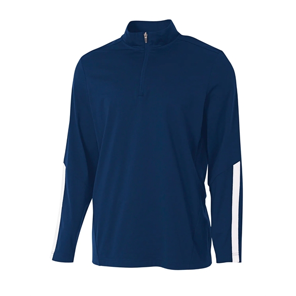 A4 Adult League Quarter-Zip Jacket - A4 Adult League Quarter-Zip Jacket - Image 6 of 9