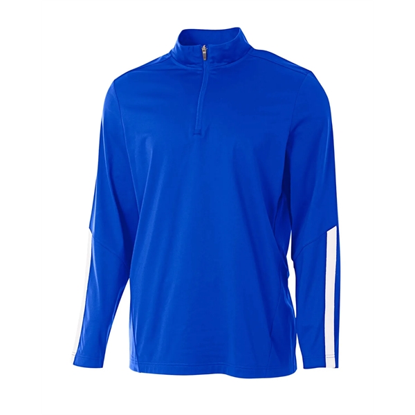 A4 Adult League Quarter-Zip Jacket - A4 Adult League Quarter-Zip Jacket - Image 8 of 9