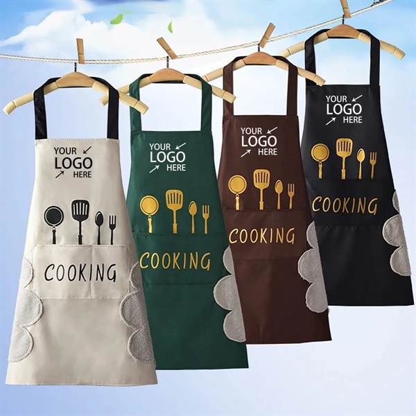 Waterproof and Oil Proof Cooking Apron - Waterproof and Oil Proof Cooking Apron - Image 0 of 7