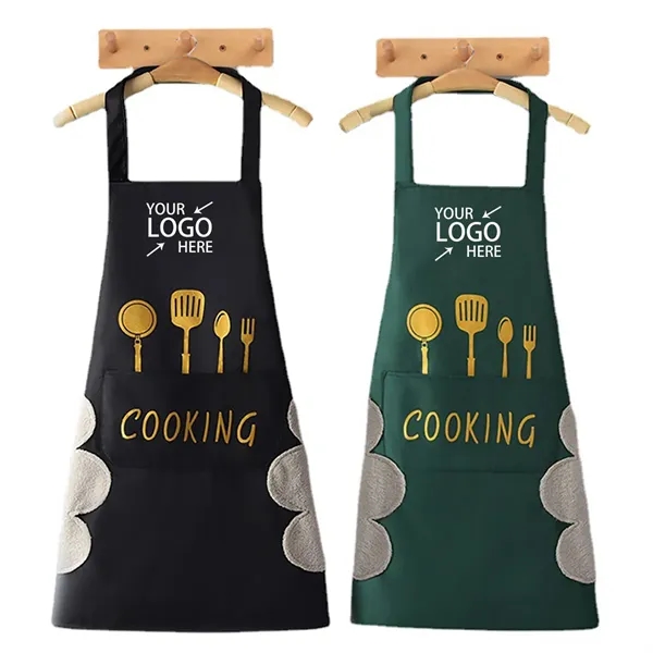 Waterproof and Oil Proof Cooking Apron - Waterproof and Oil Proof Cooking Apron - Image 4 of 7