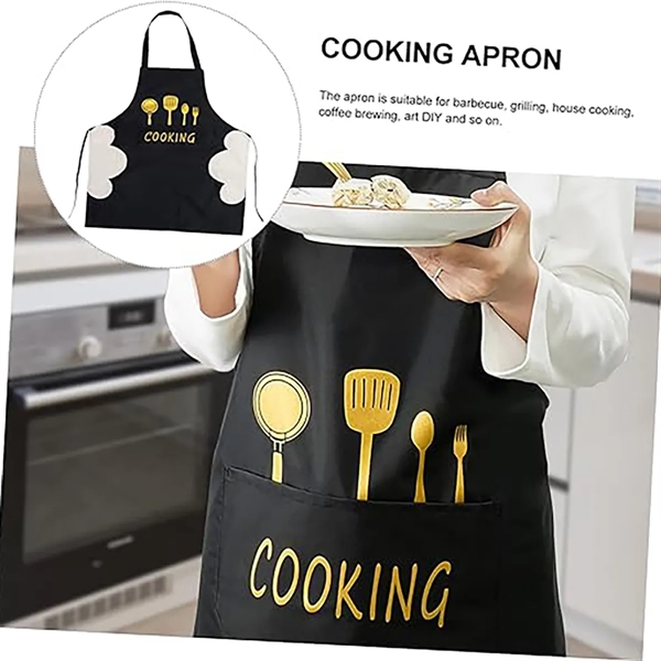 Waterproof and Oil Proof Cooking Apron - Waterproof and Oil Proof Cooking Apron - Image 7 of 7