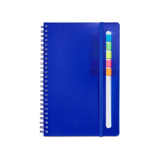 Prime Line Semester Spiral Notebook With Sticky Flags - Prime Line Semester Spiral Notebook With Sticky Flags - Image 1 of 8